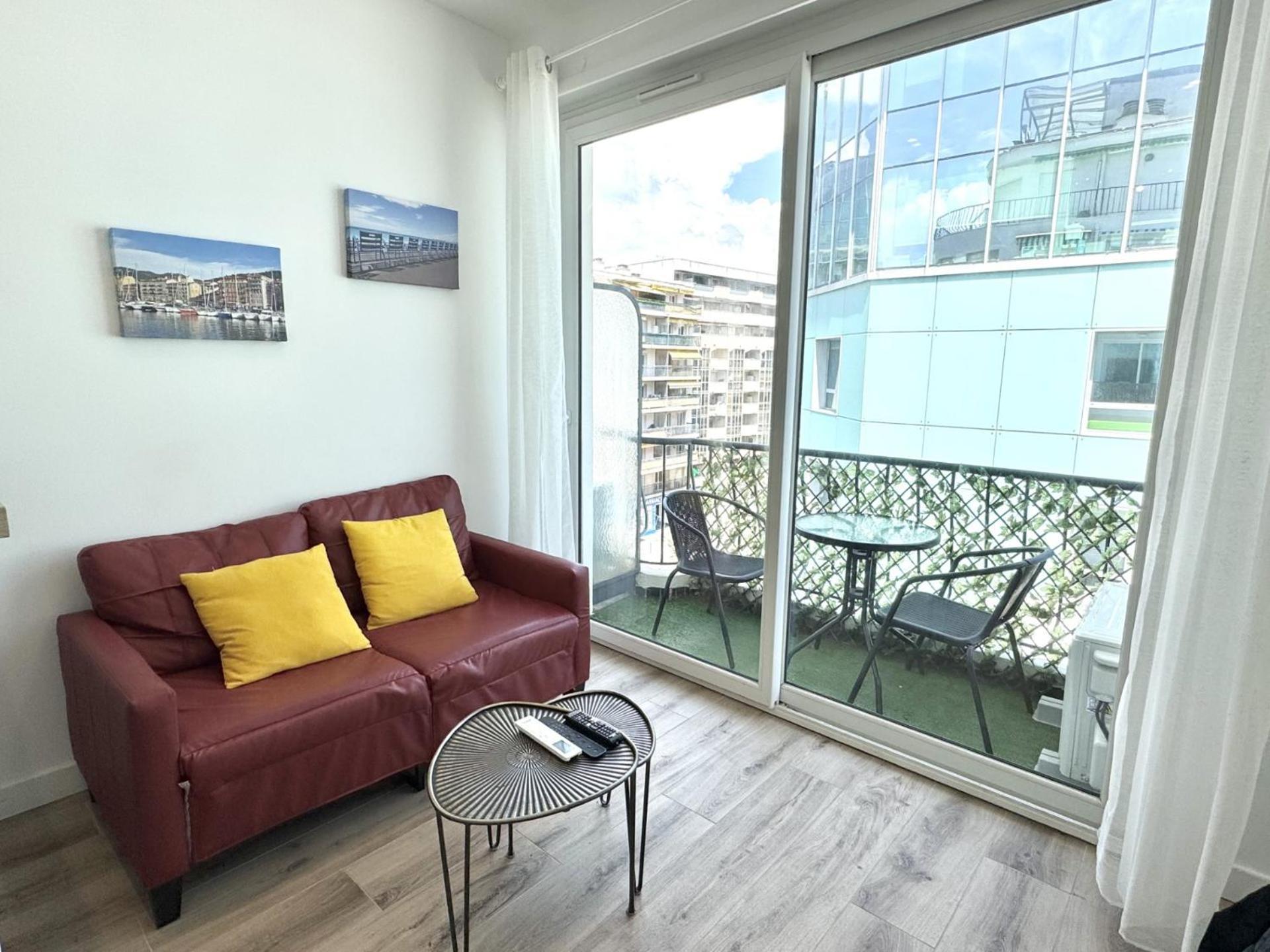 Riviera - Balcon Lenval Sea View With Ac Promenade Des
